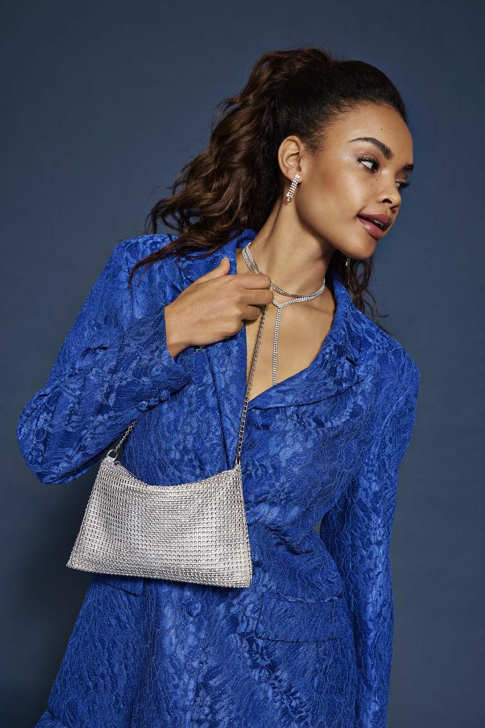 ONLRUBY Handbag - Sølvfarget